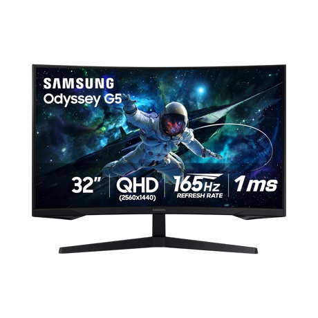 Samsung Odyssey G55C Series 32" 16:9 165Hz QHD VA Curved Gaming Monitor — Being Shipped