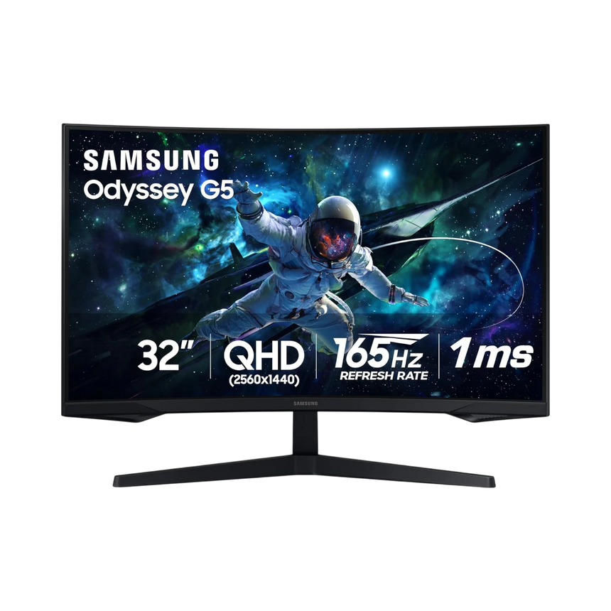 Samsung Odyssey G55C Series 32" 16:9 165Hz QHD VA Curved Gaming Monitor — Being Shipped