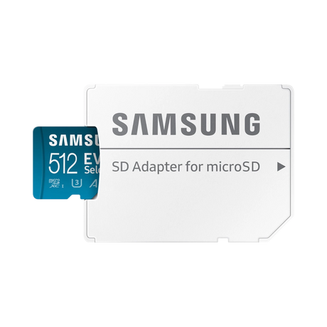 Samsung EVO Select 512GB microSDXC Card with SD Adapter — Being Shipped