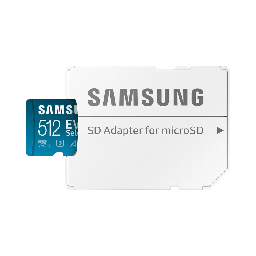 Samsung EVO Select 512GB microSDXC Card with SD Adapter — Being Shipped