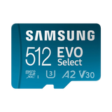 Samsung EVO Select 512GB microSDXC Card with SD Adapter — Being Shipped