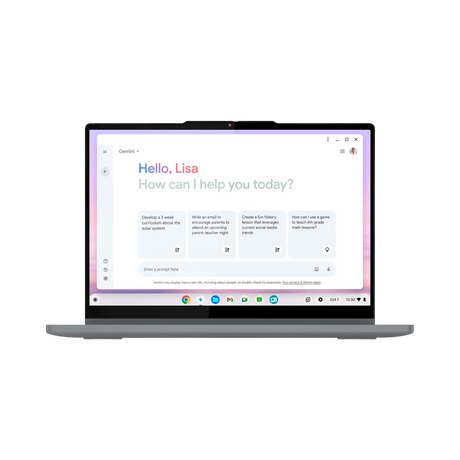 Lenovo Chromebook Plus 14" 2-in-1 Notebook, Intel Core 5 120U, 8GB RAM, 256GB SSD — Being Shipped