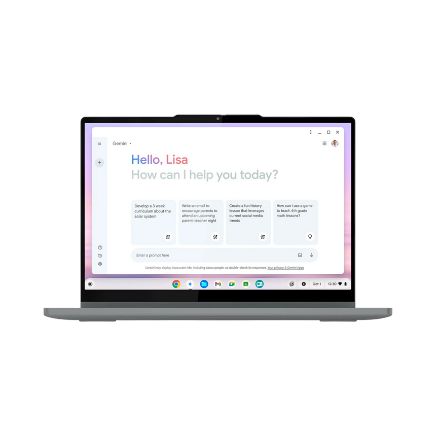 Lenovo Chromebook Plus 14" 2-in-1 Notebook, Intel Core 5 120U, 8GB RAM, 256GB SSD — Being Shipped