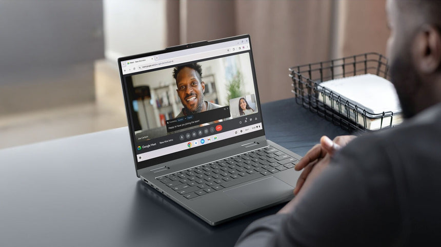 Lenovo Chromebook Plus 14" 2-in-1 Notebook, Intel Core 5 120U, 8GB RAM, 256GB SSD — Being Shipped