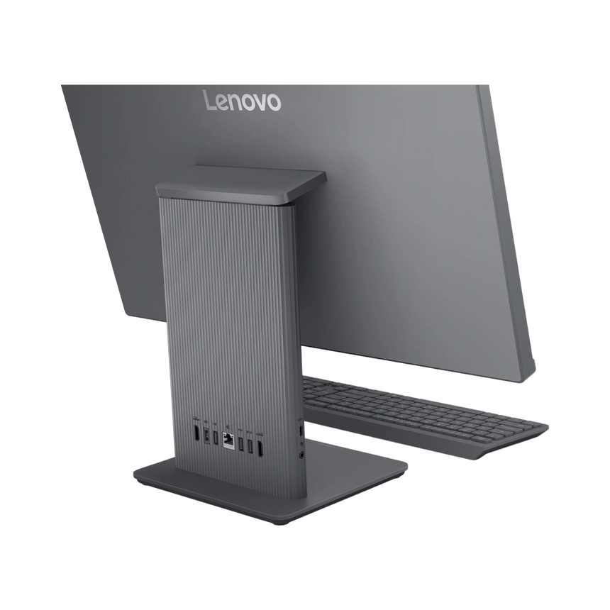 Lenovo IdeaCentre 23.8" All-in-One Desktop Computer, AMD Ryzen 3 7335U, 8GB DDR5 RAM, 256GB SSD (Luna Grey) — Being Shipped