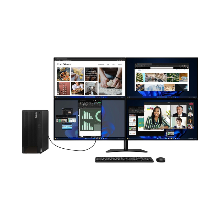 Lenovo ThinkCentre M90t Gen 5 Tower Desktop Computer, Intel Core i5-14500, 32GB DDR5 RAM, 512GB SSD — Being Shipped