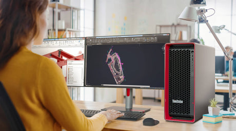 Lenovo ThinkStation P8 Desktop Workstation, AMD Ryzen Threadripper PRO 7945WX, NVIDIA T1000, 64GB DDR5 RAM, 2TB SSD — Being Shipped