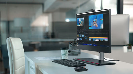 Lenovo ThinkCentre M90a Gen 5 23.8" All-in-One Desktop Computer, Intel Core i7-14700, 32GB DDR5 RAM, 1TB SSD — Being Shipped