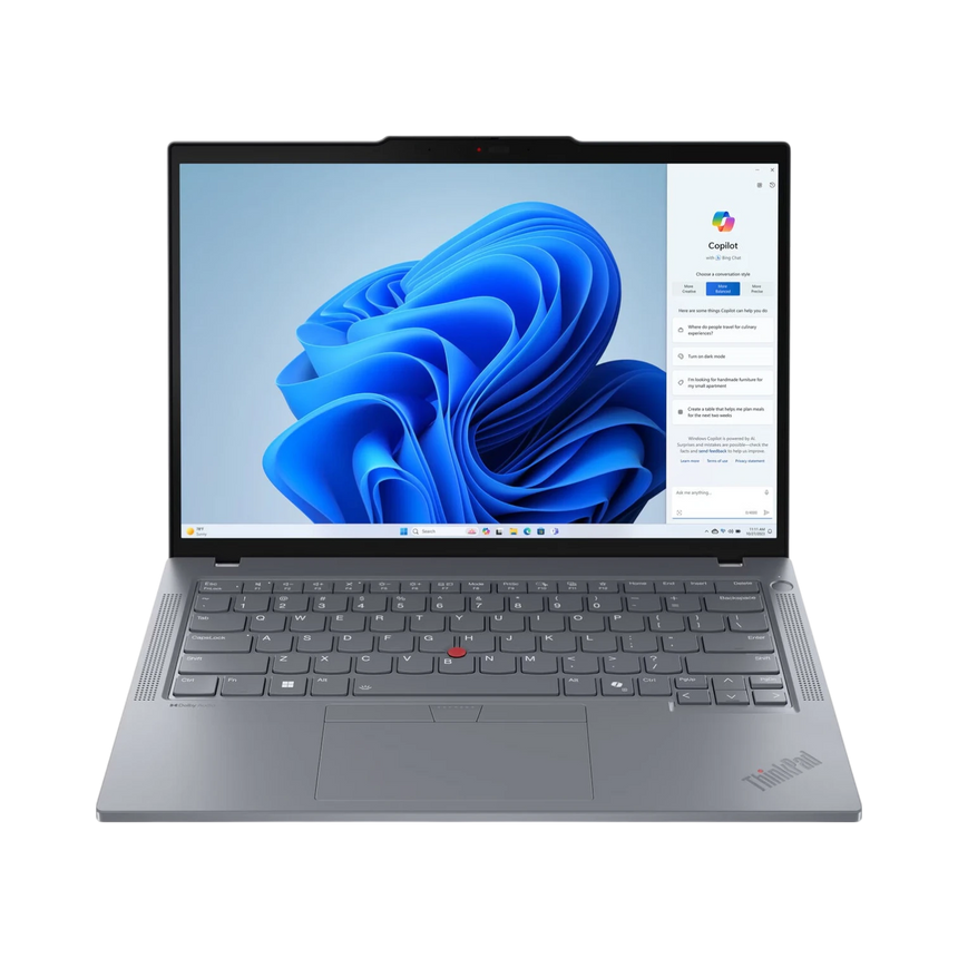 Lenovo ThinkPad T14 Gen 5 14" Multi-Touch Laptop, Intel Core Ultra 7 155U, 16GB DDR5 RAM, 1TB SSD (Gray) — Being Shipped