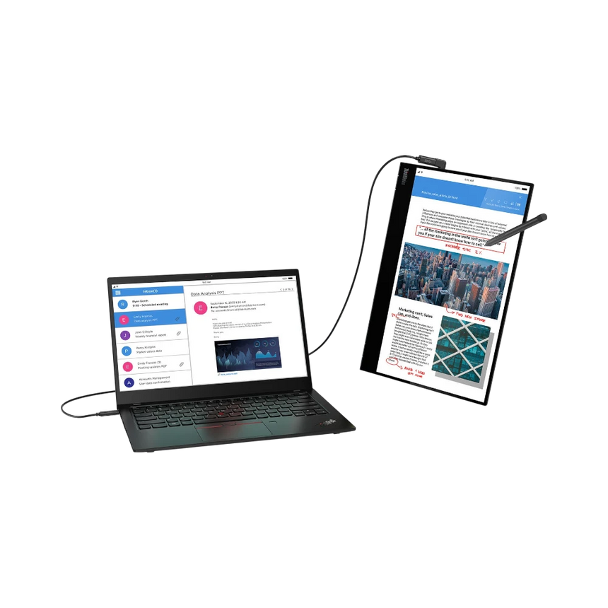 Lenovo M14T 14" 16:9 60Hz FHD IPS Portable Multi-Touch Monitor — Being Shipped