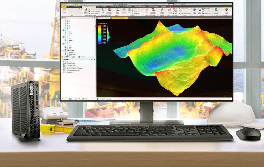 Lenovo ThinkStation P3 Tiny Desktop Workstation, Intel Core i7-14700, NVIDIA T400, 64GB DDR5 RAM, 2TB SSD — Being Shipped