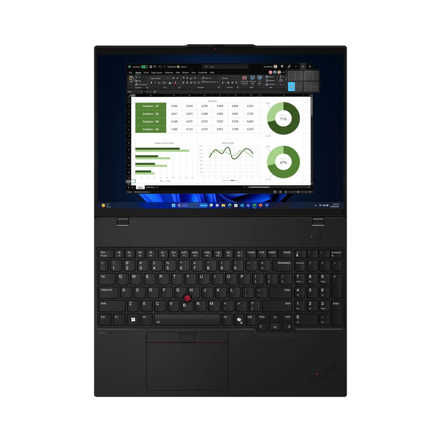Lenovo ThinkPad L16 Gen 1 16" Laptop, Intel Core Ultra 5-125U, 16GB DDR5 RAM, 256GB SSD (Black) — Being Shipped