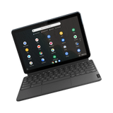 Lenovo IdeaPad Duet 10.1" Multi-Touch 2-in-1 Chromebook, MediaTek Helio P60T, 4GB RAM, 64GB eMMC (Ice Blue & Iron Gray) — Being Shipped