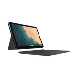 Lenovo IdeaPad Duet 10.1" Multi-Touch 2-in-1 Chromebook, MediaTek Helio P60T, 4GB RAM, 64GB eMMC (Ice Blue & Iron Gray) — Being Shipped