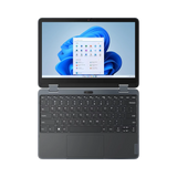 Lenovo 300w Yoga Gen 4 11.6" Touchscreen 2-in1 Notebook, Intel N100, 8GB RAM, 128GB SSD (Slate Gray) — Being Shipped