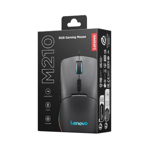 Lenovo M210 RGB Wired Gaming Mouse — Being Shipped