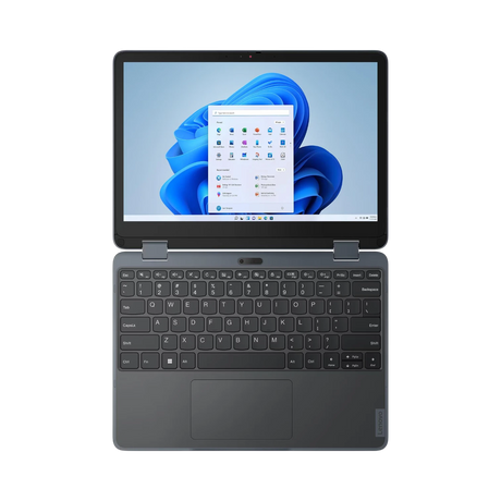 Lenovo Lenovo 500w Yoga Gen 4 12.2" 2-in-1 Notebook, Intel N200, 8GB RAM, 128GB SSD (Slate Gray) — Being Shipped
