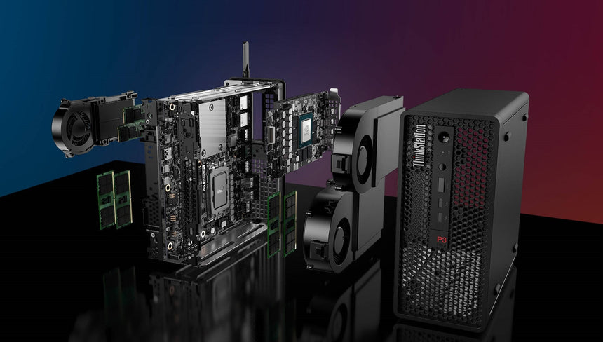 Lenovo ThinkStation P3 Ultra Tower Desktop Computer, Intel Core i7-14700K, 32GB RAM, 1TB SSD — Being Shipped