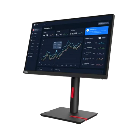 Lenovo ThinkVision T22i-30 21.5" 16:9 60Hz FHD WLED LCD Monitor (Raven Black) — Being Shipped