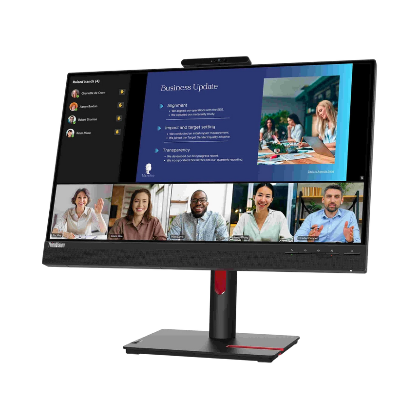 Lenovo ThinkVision 23.8" 16:9 75Hz FHD IPS Video Conferencing Monitor — Being Shipped