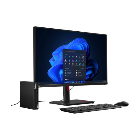 Lenovo ThinkCentre M75q Gen 5 Tiny Desktop Computer, AMD Ryzen 3 PRO 8300GE, 16GB DDR5 RAM, 256GB SSD — Being Shipped