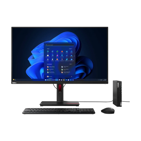 Lenovo ThinkCentre M75q Gen 5 Tiny Desktop Computer, AMD Ryzen 3 PRO 8300GE, 16GB DDR5 RAM, 256GB SSD — Being Shipped