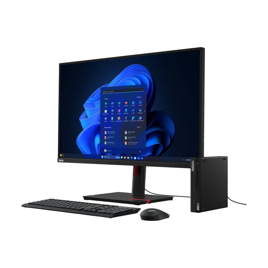 Lenovo ThinkCentre M75q Gen 5 Tiny Desktop Computer, AMD Ryzen 3 PRO 8300GE, 16GB DDR5 RAM, 256GB SSD — Being Shipped