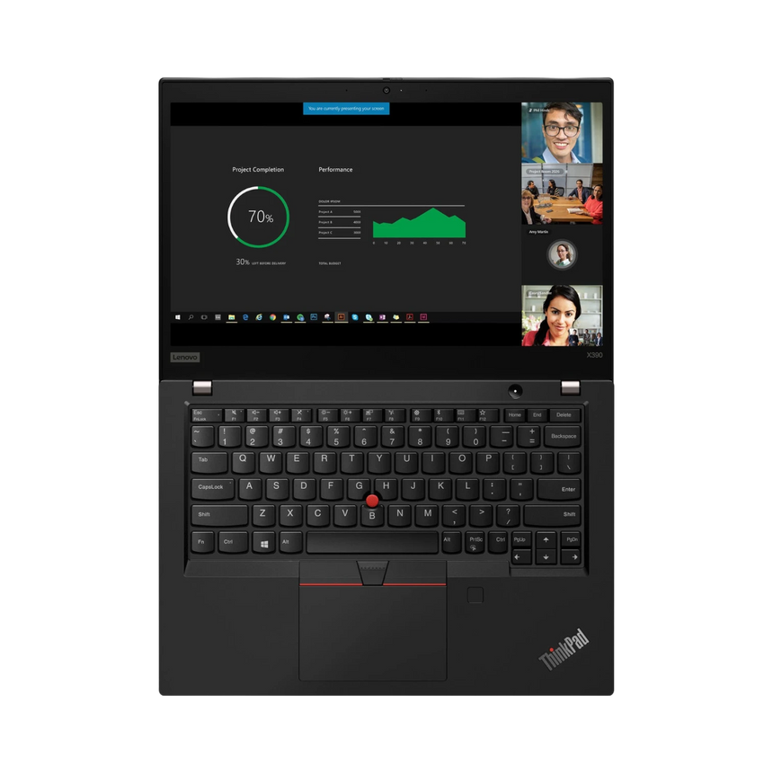 Lenovo ThinkPad X390 13.3" Laptop, Intel Core i5-8265U, 8GB DDR4 RAM, 256GB SSD — Being Shipped
