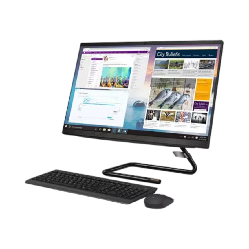 Lenovo IdeaCentre AIO 3 24" All-in-One Desktop Computer, AMD Ryzen 3 4300U, 8GB DDR4 RAM, 256GB SSD — Being Shipped