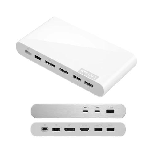 Lenovo 7-in-1 500 USB-C Universal Dock (White) — Being Shipped
