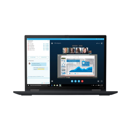Lenovo ThinkPad X13 Yoga Gen 2 13.3" Multi-Touch 2-in-1 Laptop, Intel Core i5-1135G7, 16GB DDR4 RAM, 256GB SSD (Black) — Being Shipped