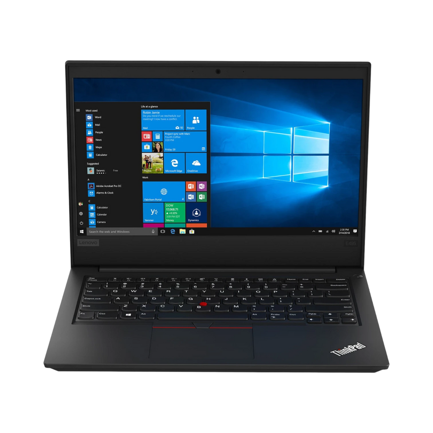 Lenovo ThinkPad E495 14" Laptop, AMD Ryzen 5 3500U, 8GB DDR4 RAM, 256GB SSD (Black) — Being Shipped