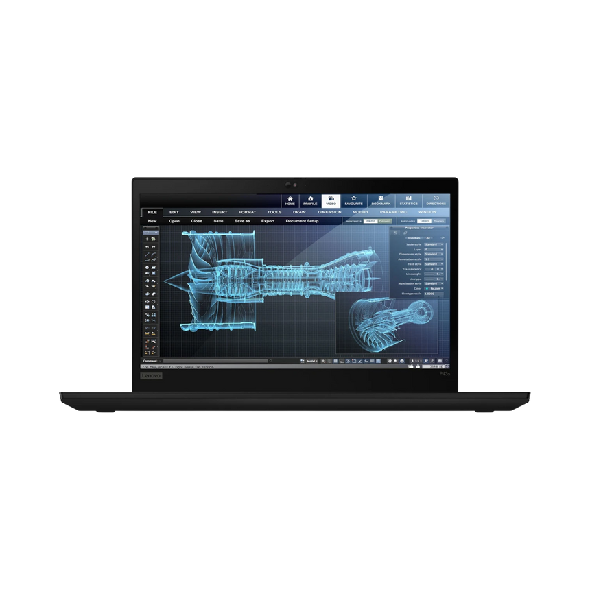Lenovo ThinkPad P43s 14" Laptop, Intel Core i7-8665U, NVIDIA Quadro P520, 32GB DDR4 RAM, 512GB SSD — Being Shipped