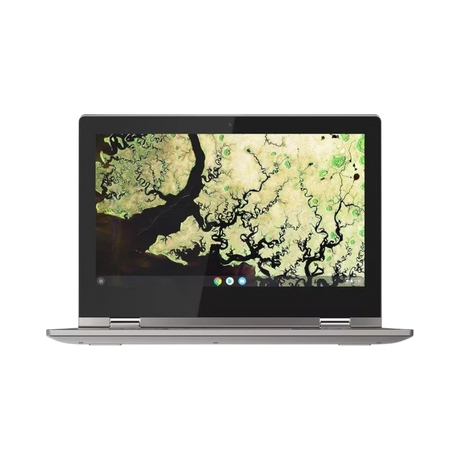Lenovo Chromebook C340-11 11.6" Notebook, Intel Celeron N4000, 4GB RAM, 32GB eMMC (Platinum Grey) — Being Shipped