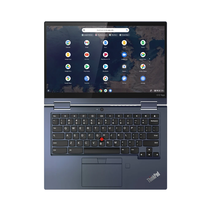 Lenovo ThinkPad C13 Yoga Gen 1 Flip Design Chromebook 13.3" Touchscreen Notebook, AMD Athlon Gold 3150C, 4GB RAM, 32GB eMMC — Being Shipped