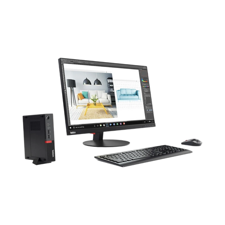 Lenovo ThinkCentre M710 Tiny Desktop Computer, Intel Core i3-6100T, 4GB DDR4 RAM, 500GB HDD — Being Shipped