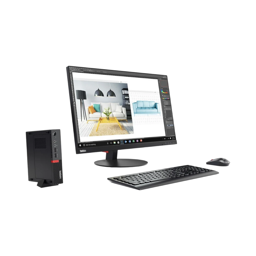 Lenovo ThinkCentre M710 Tiny Desktop Computer, Intel Core i3-6100T, 4GB DDR4 RAM, 500GB HDD — Being Shipped