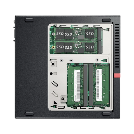 Lenovo ThinkCentre M710 Tiny Desktop Computer, Intel Core i3-6100T, 4GB DDR4 RAM, 500GB HDD — Being Shipped