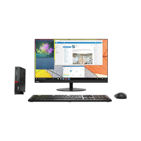 Lenovo ThinkCentre M710 Tiny Desktop Computer, Intel Core i3-6100T, 4GB DDR4 RAM, 500GB HDD — Being Shipped