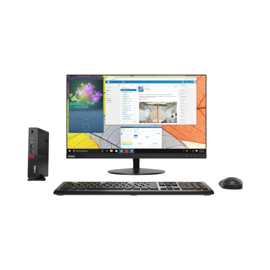 Lenovo ThinkCentre M710 Tiny Desktop Computer, Intel Core i3-6100T, 4GB DDR4 RAM, 500GB HDD — Being Shipped