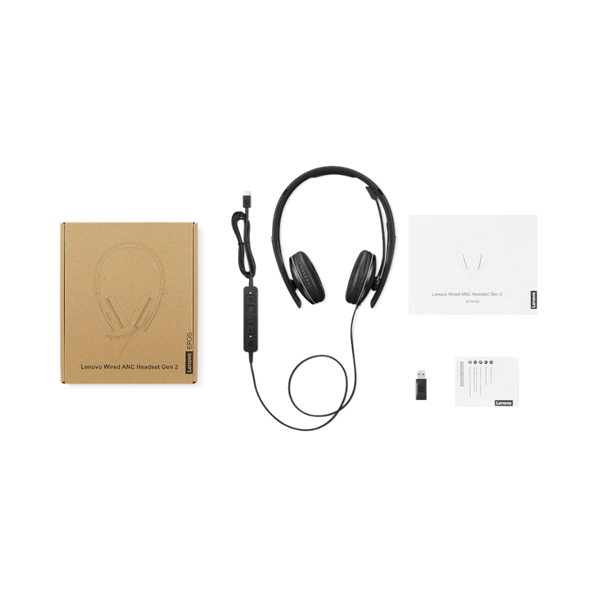 Lenovo Wired ANC Headset Gen 2 (UC) — Being Shipped