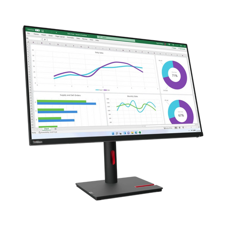 Lenovo ThinkVision T32h-30 31.5" 16:9 60Hz QHD IPS Monitor — Being Shipped