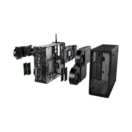 Lenovo ThinkStation P360 Ultra Desktop Workstation, Intel Core i5-12600, NVIDIA T1000, 16GB DDR5 RAM, 512GB SSD — Being Shipped