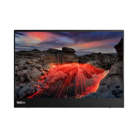 Lenovo ThinkVision M14t Gen 2 14" 16:10 60Hz 2K WLED Touchscreen Monitor — Being Shipped