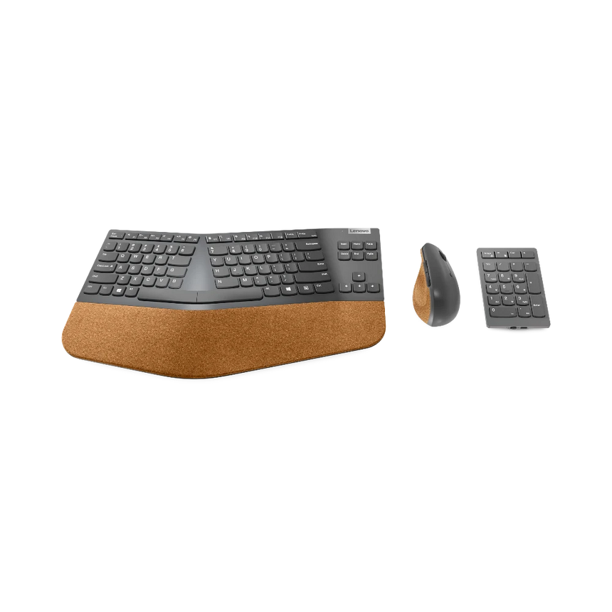 Lenovo Go Wireless Vertical Mouse (Storm Gray) — Being Shipped