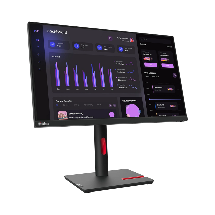 Lenovo ThinkVision T24i-30 23.8" 16:9 60Hz FHD IPS Monitor — Being Shipped