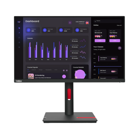 Lenovo ThinkVision T24i-30 23.8" 16:9 60Hz FHD IPS Monitor — Being Shipped