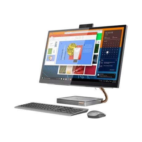 Lenovo IdeaCentre AIO 5 27IMB05 27" Multi-Touch All-In-One Desktop Computer, Intel Core i7-10700T, 16GB DDR4 RAM, 256GB SSD + 1TB HDD — Being Shipped