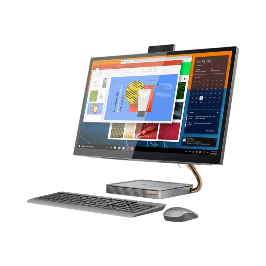 Lenovo IdeaCentre AIO 5 27IMB05 27" Multi-Touch All-In-One Desktop Computer, Intel Core i7-10700T, 16GB DDR4 RAM, 256GB SSD + 1TB HDD — Being Shipped