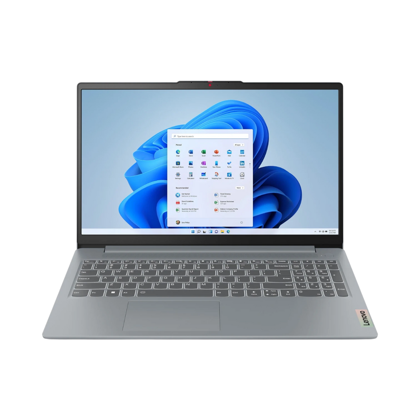 Lenovo IdeaPad Slim 3 15AMN8 15.6" Notebook, AMD Ryzen 5 7520U, 8GB RAM, 256GB SSD (Arctic Gray) — Being Shipped